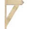 Ekena Millwork Traditional Arts & Crafts Rough Sawn Outlooker, Douglas Fir, 8"W x 26"D x 38"H OUT08X26X38TRA03RDF - alternate 4